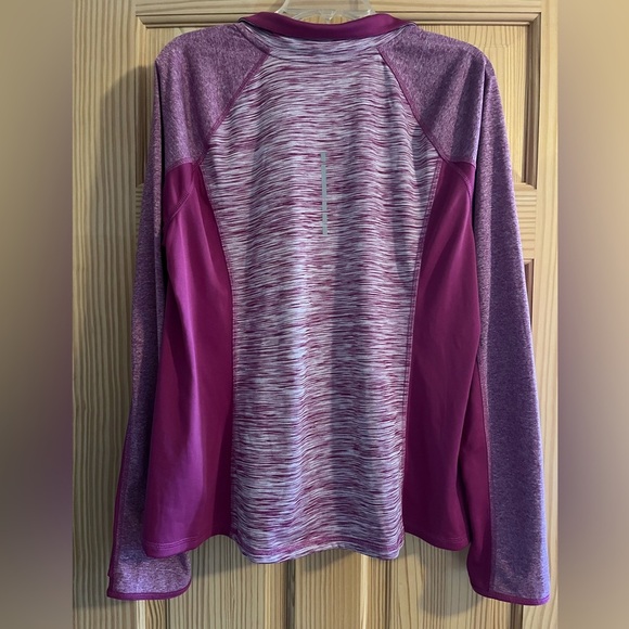 Women’s Avia Purple Pullover 1/4 Zippered Front Size XXL - Picture 6 of 7